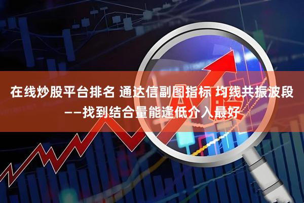在线炒股平台排名 通达信副图指标 均线共振波段——找到结合量能逢低介入最好