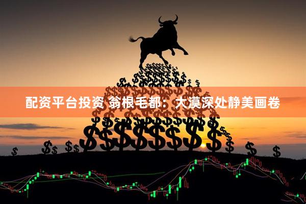 配资平台投资 翁根毛都：大漠深处静美画卷